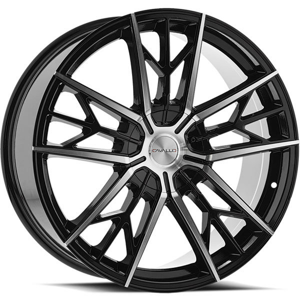 Cavallo CLV-39 Gloss Black Machined