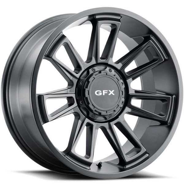 G-FX TR21 Matte Black 8 Lug