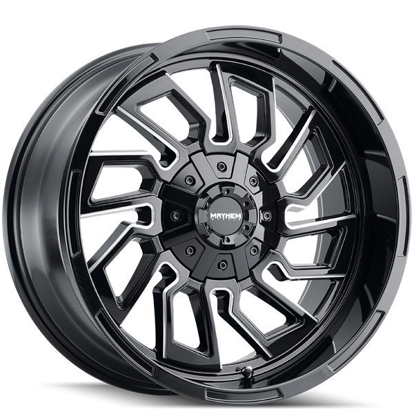 Mayhem 8111 Flywheel Gloss Black with Milled Spokes