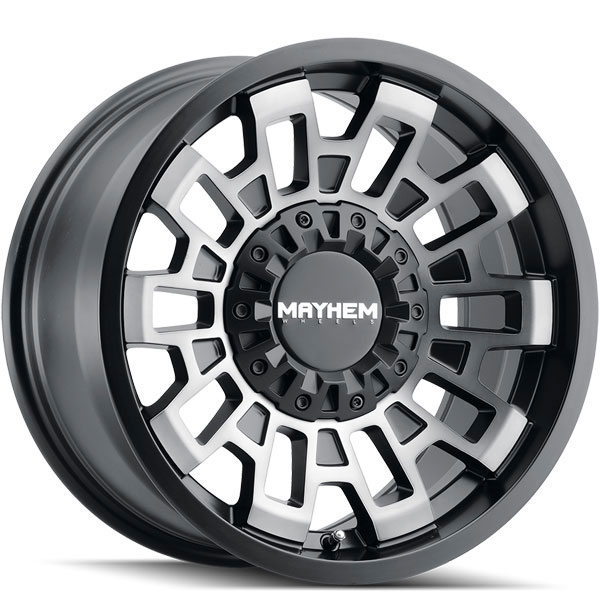 Mayhem 8113 Cortex Matte Black with Machined Dark Tint