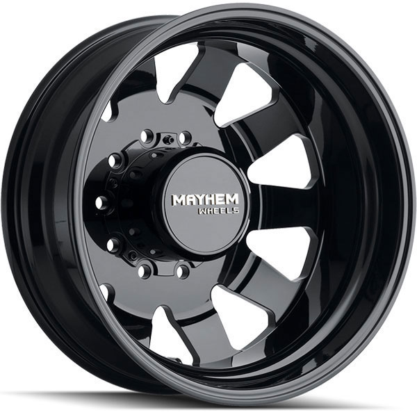 Mayhem 8181 Challenger Dually Gloss Black Rear