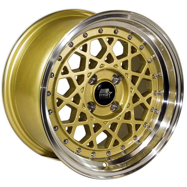 MST Fiori Gold with Machined Lip