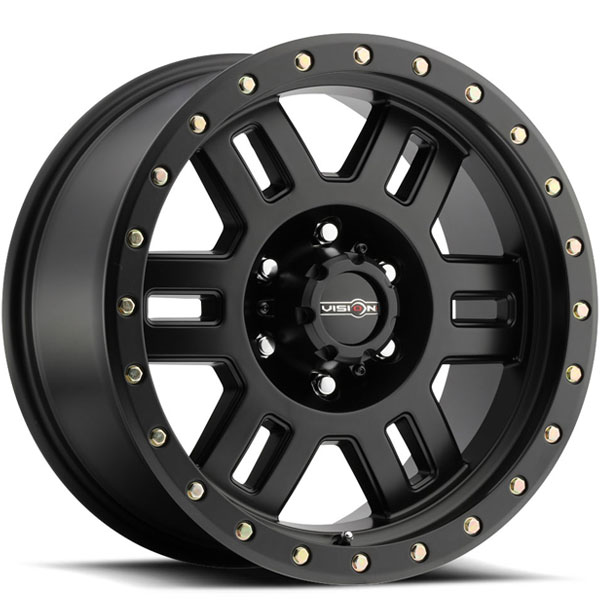 Vision 398 Manx Matte Black with Zinc Bolts